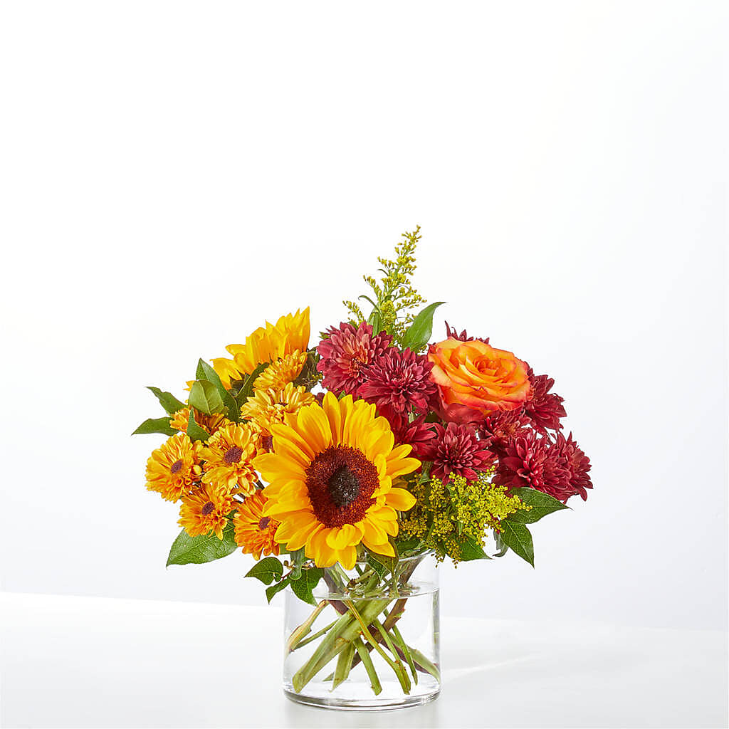 Flannel Scarf Bouquet –  Lupita Flowers, Novato CA