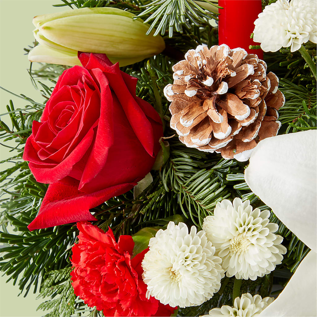Seasonal Festivities Centerpiece –  Lupita Flowers, Novato CA