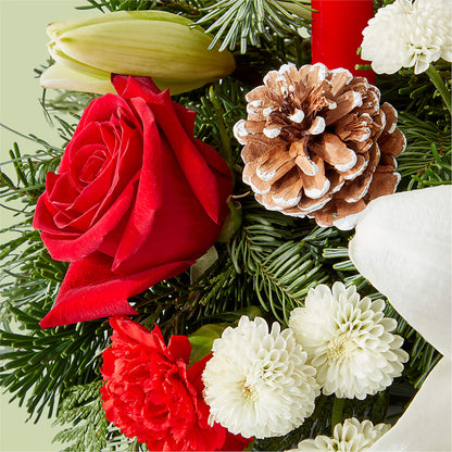 Seasonal Festivities Centerpiece –  Lupita Flowers, Novato CA
