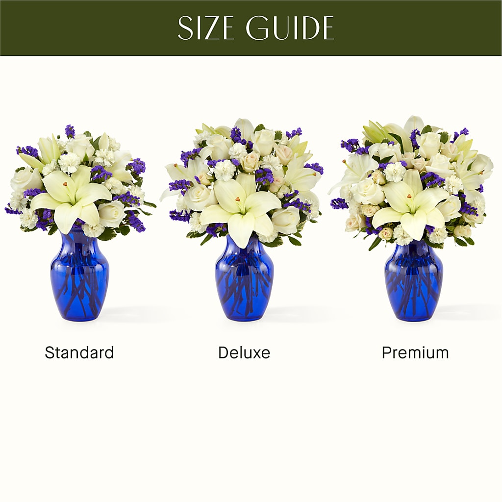 Sapphire Rush Bouquet –  Lupita Flowers, Novato CA