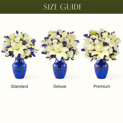 Sapphire Rush Bouquet –  Lupita Flowers, Novato CA