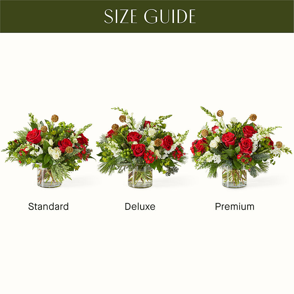 Deck the Halls Bouquet –  Lupita Flowers, Novato CA