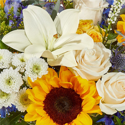 Wonderfully Sunny Bouquet –  Lupita Flowers, Novato CA