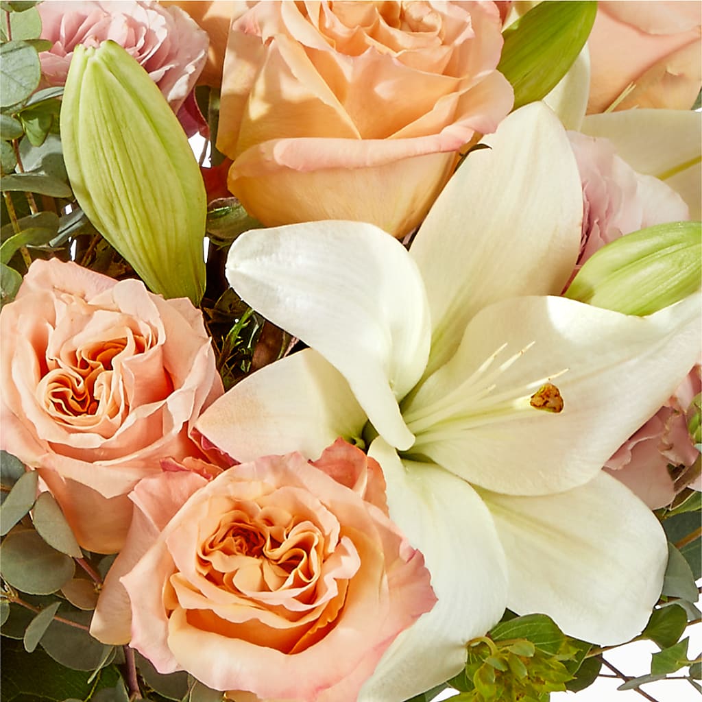 Grapefruit Splash Bouquet –  Lupita Flowers, Novato CA