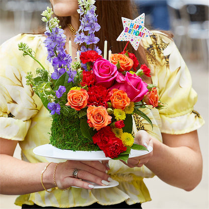 Best Year Yet Floral Cake –  Lupita Flowers, Novato CA
