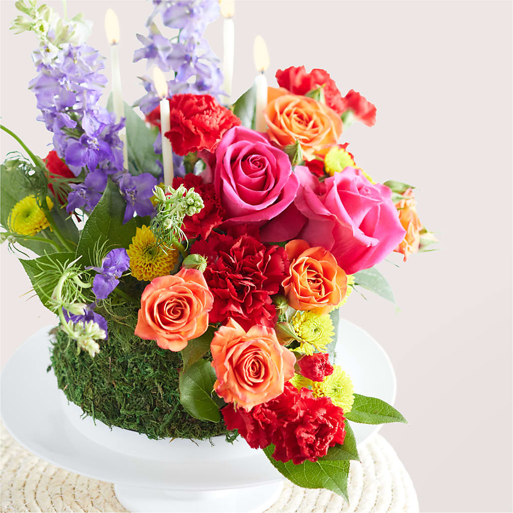 Best Year Yet Floral Cake –  Lupita Flowers, Novato CA
