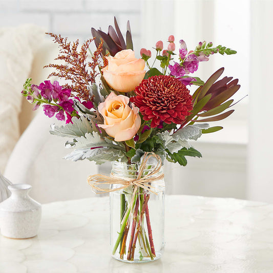Moody Hues Bouquet –  Lupita Flowers, Novato CA