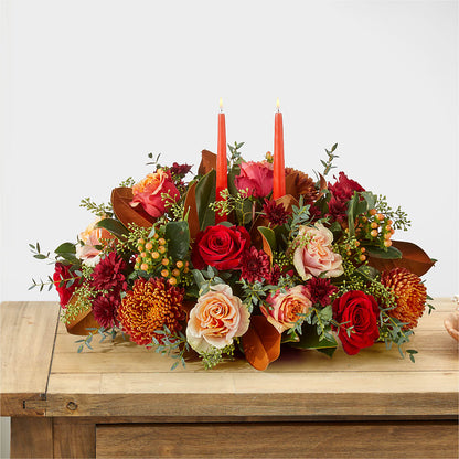 Gather Near Centerpiece –  Lupita Flowers, Novato CA